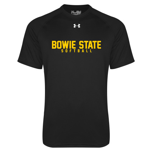 Under Armour Black Tech Tee - Softball
