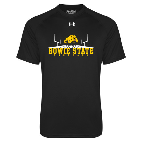  Under Armour Black Tech Tee - Football