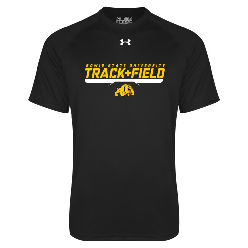  Under Armour Black Tech Tee - Track & Field
