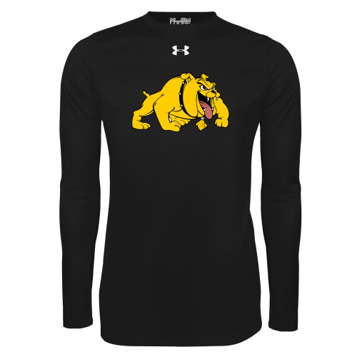  Under Armour Black Long Sleeve Tech Tee - Primary Mark
