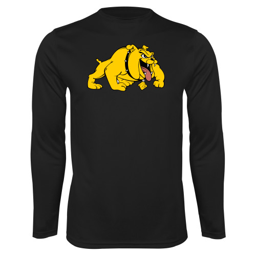  Black Performance Long Sleeve Shirt - Primary Mark