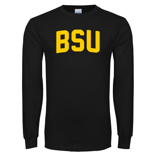  Black Long Sleeve T Shirt - BSU