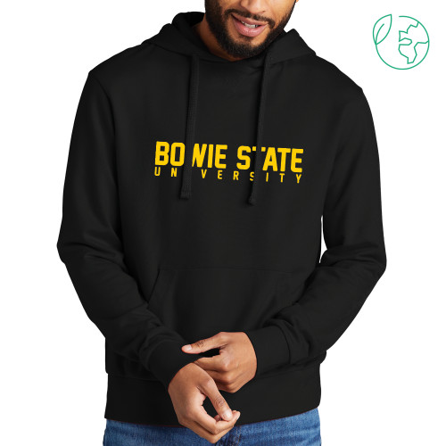  Alllmade Black Organic French Terry Pullover Hoodie - Primary Mark