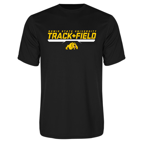  Black Performance Tee - Track & Field