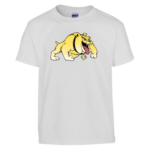  Youth White T Shirt - Primary Mark
