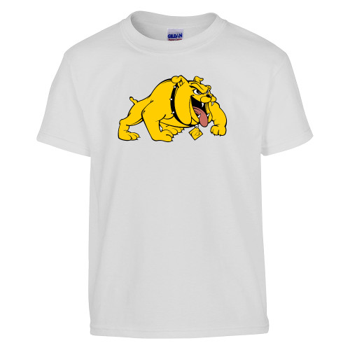  Youth White T Shirt - Primary Mark