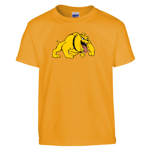  Youth Gold T-Shirt - Primary Mark