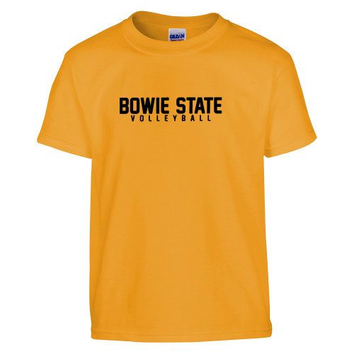  Youth Gold T Shirt - Volleyball