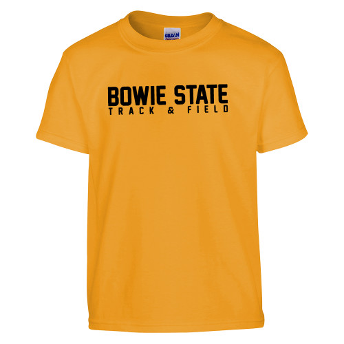  Youth Gold T-Shirt - Track & Field