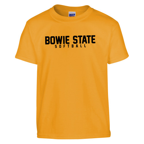  Youth Gold T-Shirt - Softball