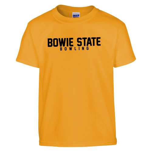  Youth Gold T-Shirt - Bowling