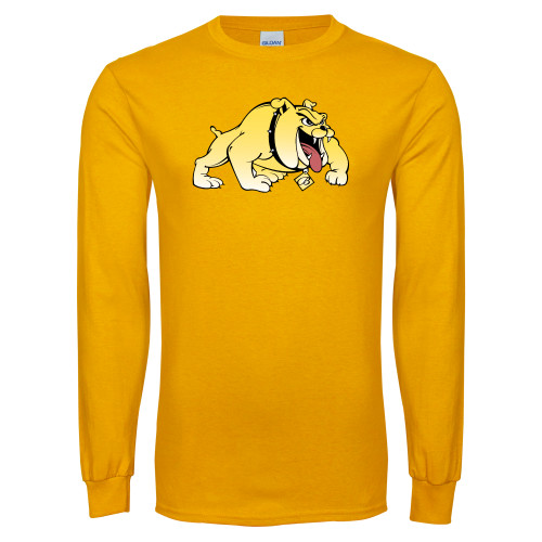  Gold Long Sleeve T Shirt - Primary Mark