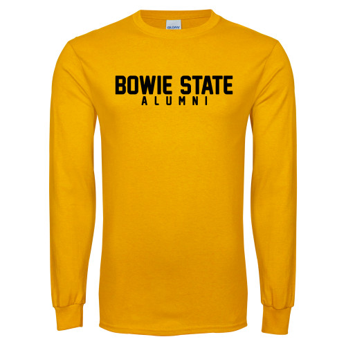  Gold Long Sleeve T Shirt - Alumni