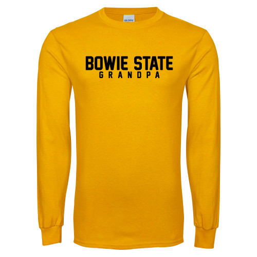  Gold Long Sleeve T Shirt - Grandpa