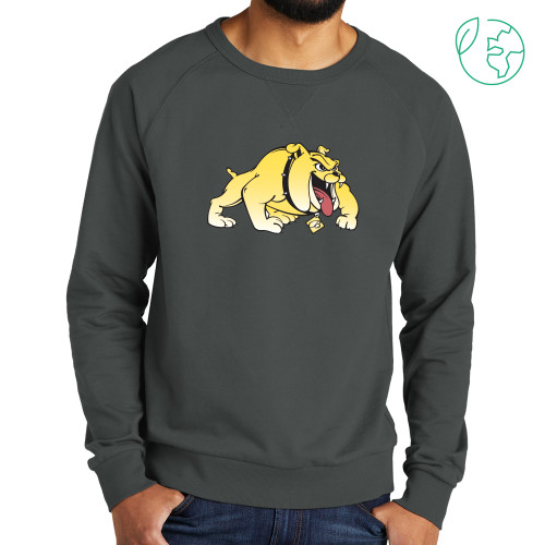  Allmade Dark Grey Organic French Terry Crewneck Sweatshirt - Primary Mark