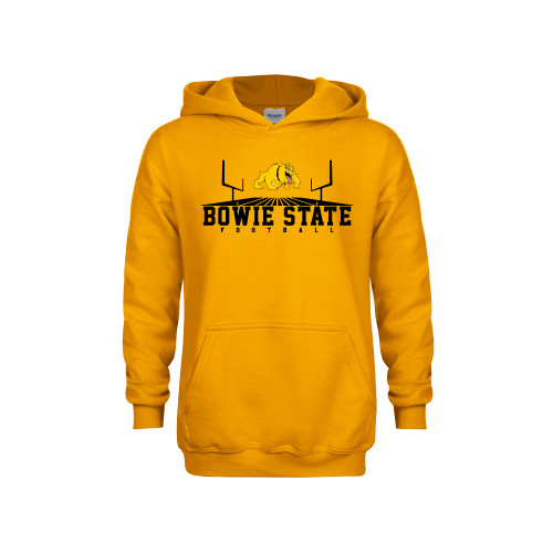  Youth Gold Fleece Hoodie - Football