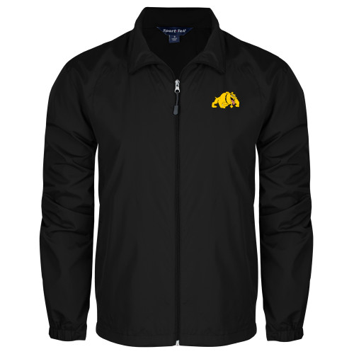  Black Full Zip Wind Jacket - Primary Mark