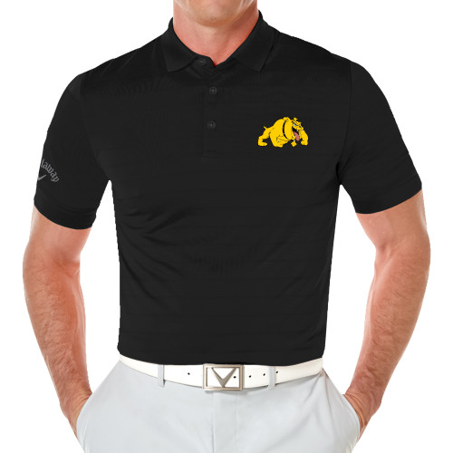  Callaway Black Opti Vent Polo - Primary Mark