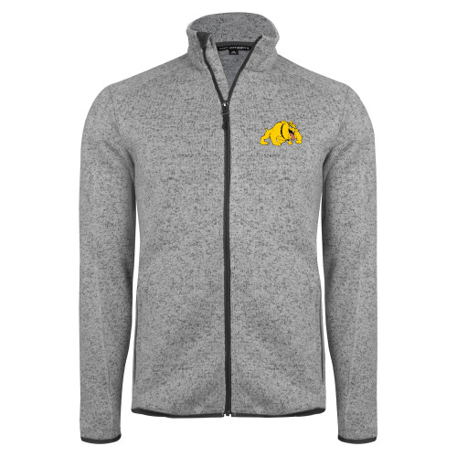  Grey Heather Sweater Fleece Jacket - Primary Mark