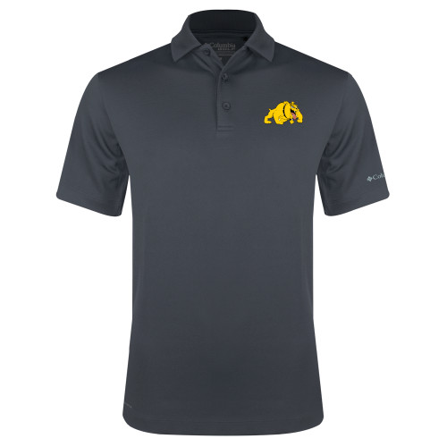  Columbia Charcoal Omni Wick Drive Polo - Primary Mark