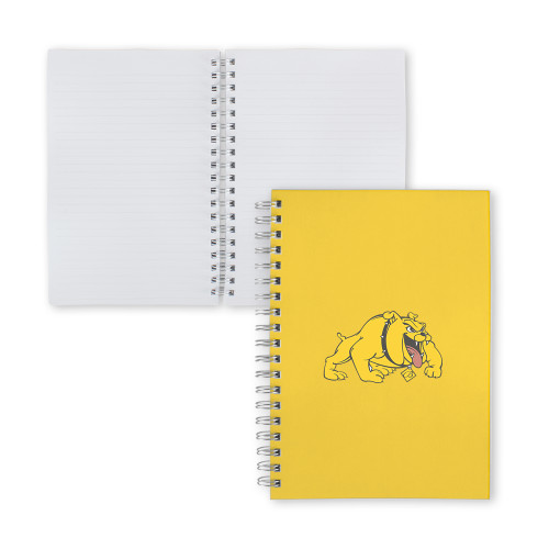  Clear 7 x 10 Spiral Journal Notebook - Primary Mark