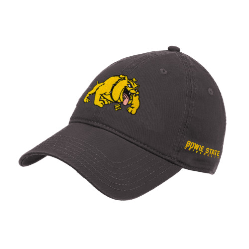 Charcoal Unstructured Adjustable Low Profile Hat - Primary Mark