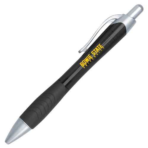  Metallic Mykonos Black Pen - Bowie State University Stacked