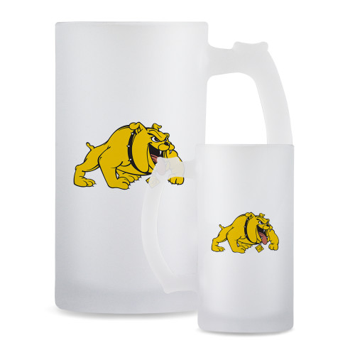  Full Color Decorative Frosted Glass Mug 16oz - Primary Mark
