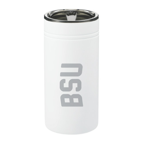  Sherpa Vacuum White Tumbler & Insulator 12oz - BSU