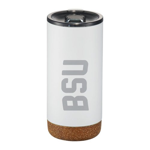  Valhalla Vacuum Insulated White Tumbler 16oz - BSU