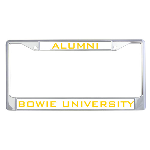  Alumni Metal License Plate Frame in Chrome - Alumni