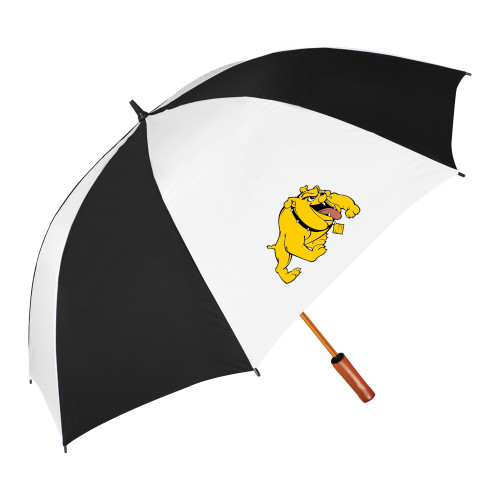  64 Inch Black/White Umbrella - Primary Mark