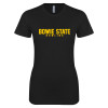 Thumbnail image for  Next Level Womens Black Boyfriend Tee