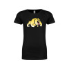 Thumbnail image for  Next Level Girls Black Fashion Fit T Shirt