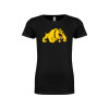 Thumbnail image for  Next Level Girls Black Fashion Fit T Shirt