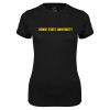 Thumbnail image for  Womens Black Performance Tee