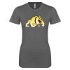 Thumbnail image for  Next Level Womens Charcoal Boyfriend Tee