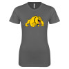 Thumbnail image for  Next Level Womens Charcoal Boyfriend Tee