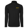 Thumbnail image for  Sport Tek Black Sport Wick Stretch 1/2 Zip Pullover