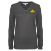 Thumbnail image for  Womens Charcoal Heather VNeck Sweater