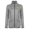 Thumbnail image for  Womens Grey Heather Fleece Jacket