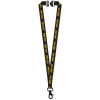 Thumbnail image for  3/4 Inch Smooth Polyester Sublimated Lanyard w/Black Lobster Claw and Breakaway