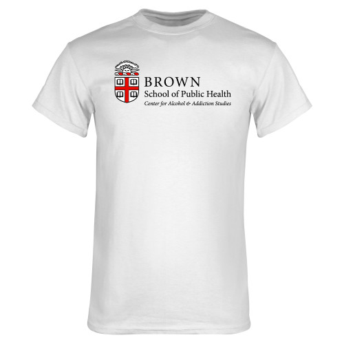  White T Shirt - Brown - CAAS