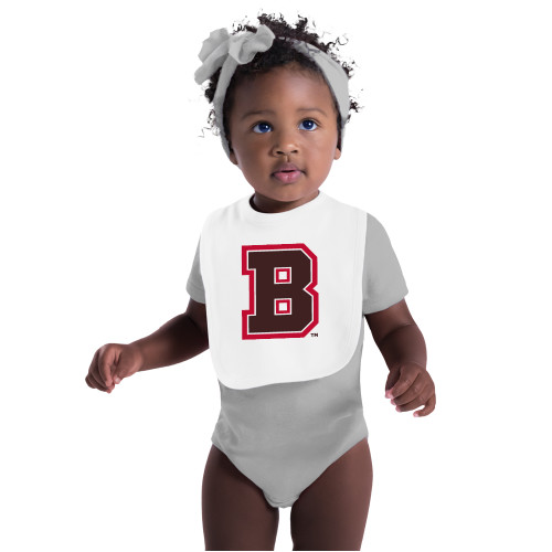  White Baby Bib - B