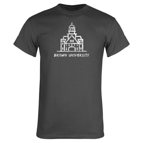  Charcoal T Shirt - Campus Brown Dist.