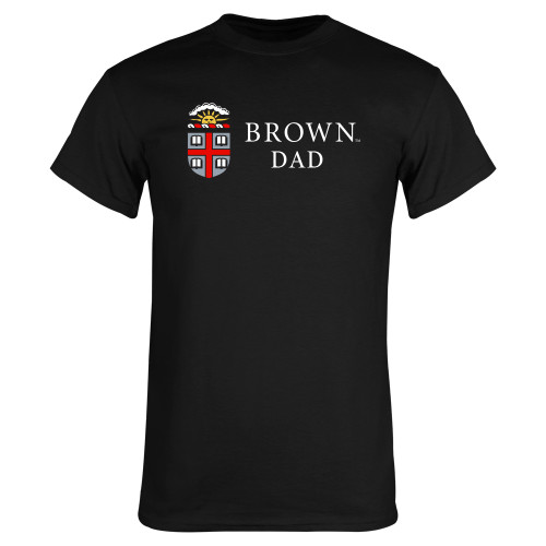  Black T Shirt - Brown Dad