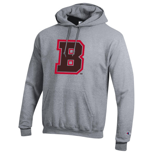  Champion Heather Grey Fleece Hoodie - B