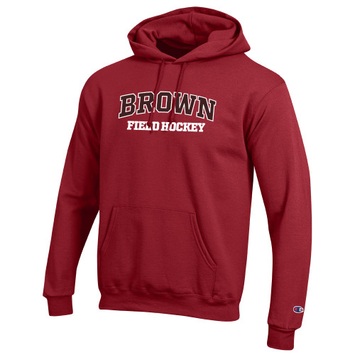  Champion Cardinal Fleece Hoodie - Arched Brown Field Hockey