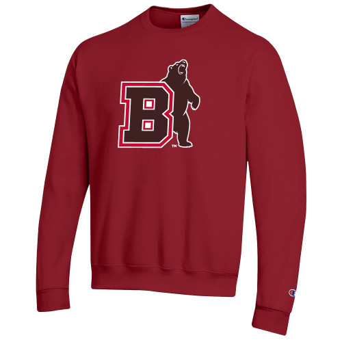  Champion Cardinal Fleece Crew - Bear with B