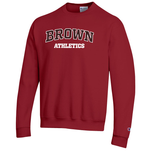  Champion Cardinal Fleece Crew - Arched Brown Athletics